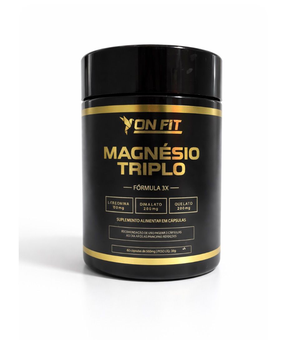 Magnésio Triplo Fórmula 3x Onfit
