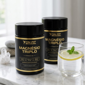 2 Potes Magnésio Triplo Fórmula 3x Onfit