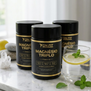 3 Potes Magnésio Triplo Fórmula 3x Onfit